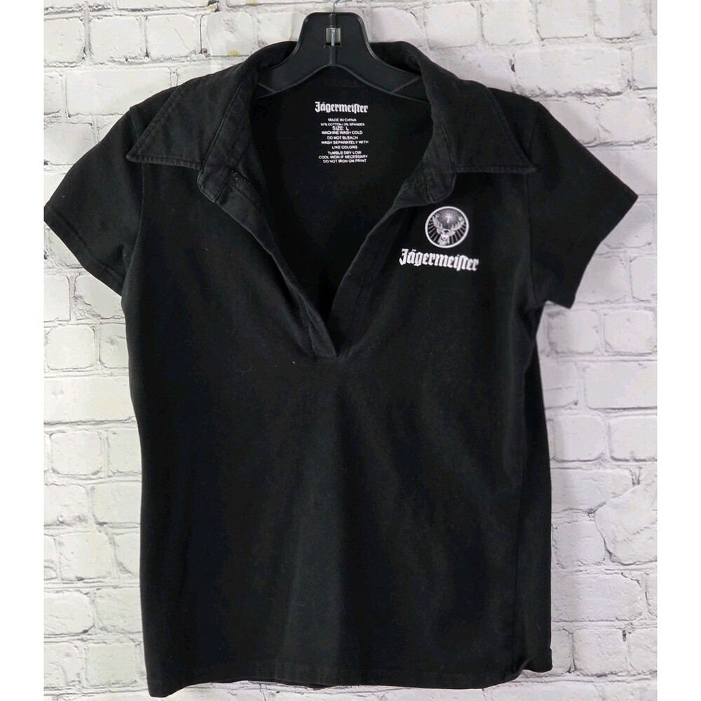 Jagermeister Women's Large Black S/S Shirt